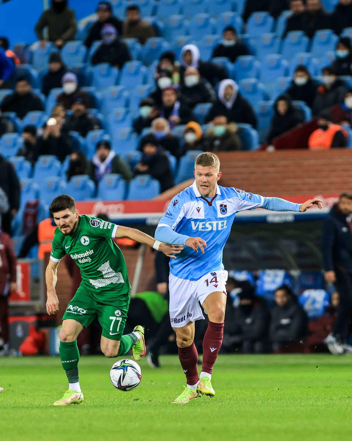 Trabzonspor'un y�ld�z� Cornelius'un gol krall��� hayali