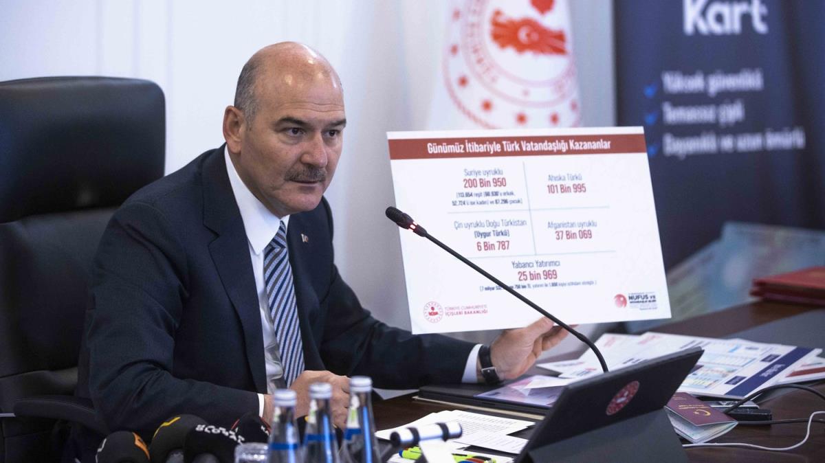 ''Vatandala geen yabanclar Trkiye'nin nfus yapsn deitirecek kabiliyette deil''