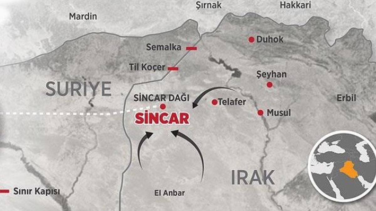 PKK nedeniyle Sincar'daki evlerini terk ettiler