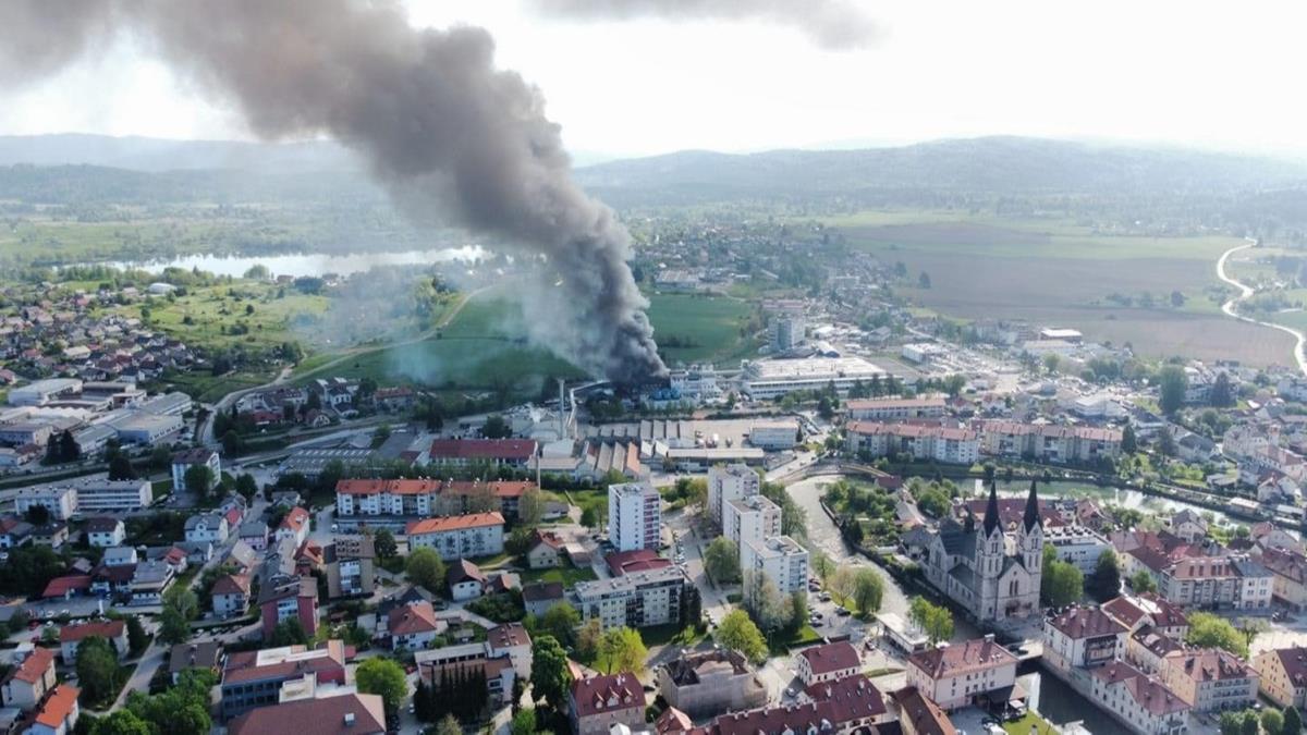 Slovenya'da kimya tesisinde patlama: ok sayda yaral var