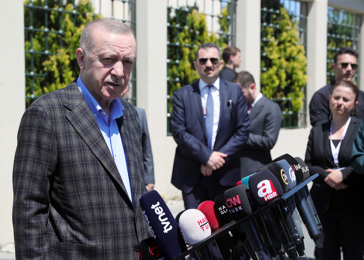 Ba�kan Erdo�an NATO ba�vurusuna sert ��kt�: O �lkeler ter�r �rg�tlerinin yuvas� gibi