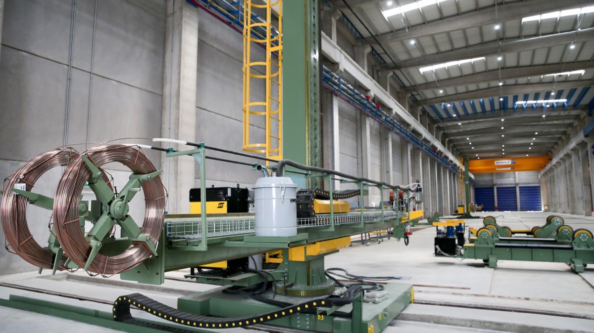 Gney Koreli kule reticisi CS Wind'in Trkiye'deki ikinci fabrikasnn al yapld
