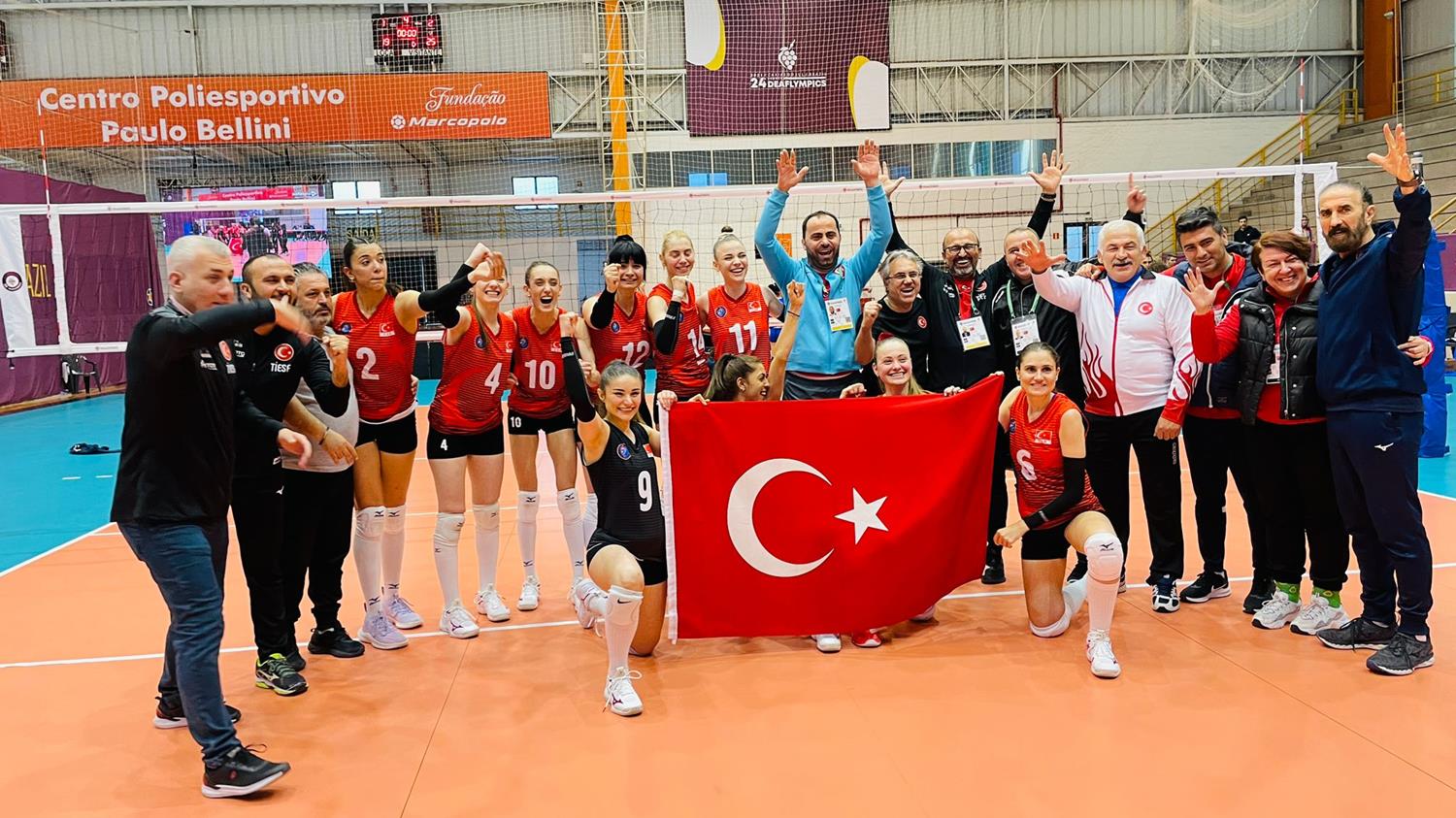 ��itme Engelliler Kad�n Voleybol Milli Tak�m�, Yaz Olimpiyatlar�'nda �ampiyonu oldu