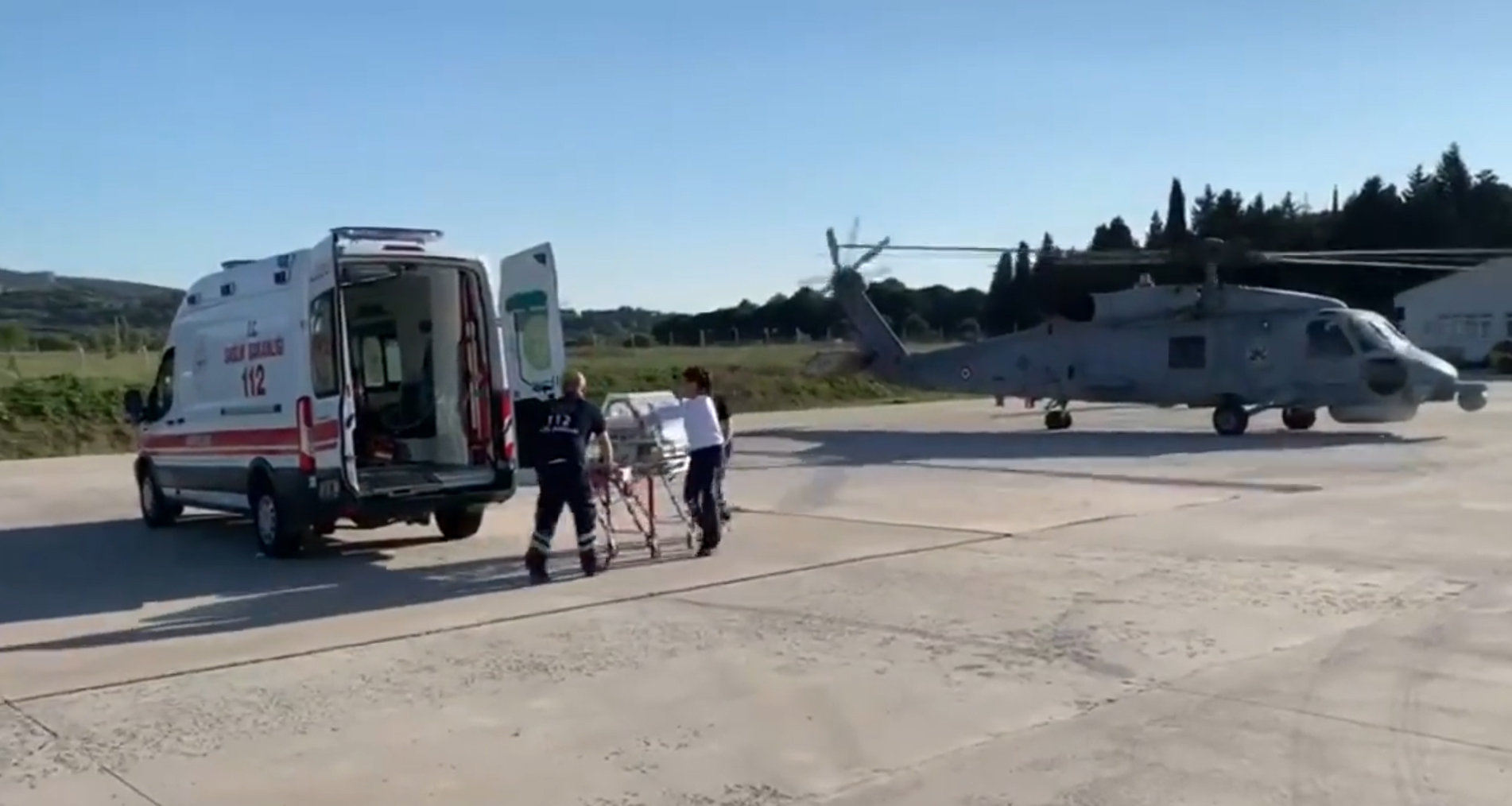 MSB'den G�k�eada'da yenido�an bebe�e sa�l�k deste�ine ili�kin payla��m