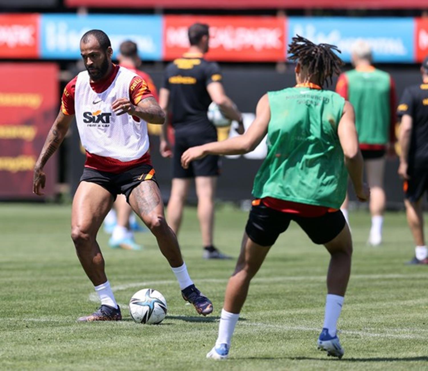 Galatasaray'da Marcao sevinci