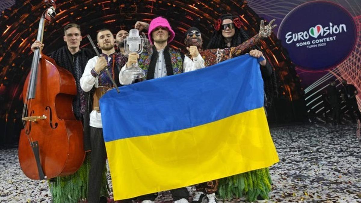 Eurovision ark Yarmas'n Ukrayna kazand