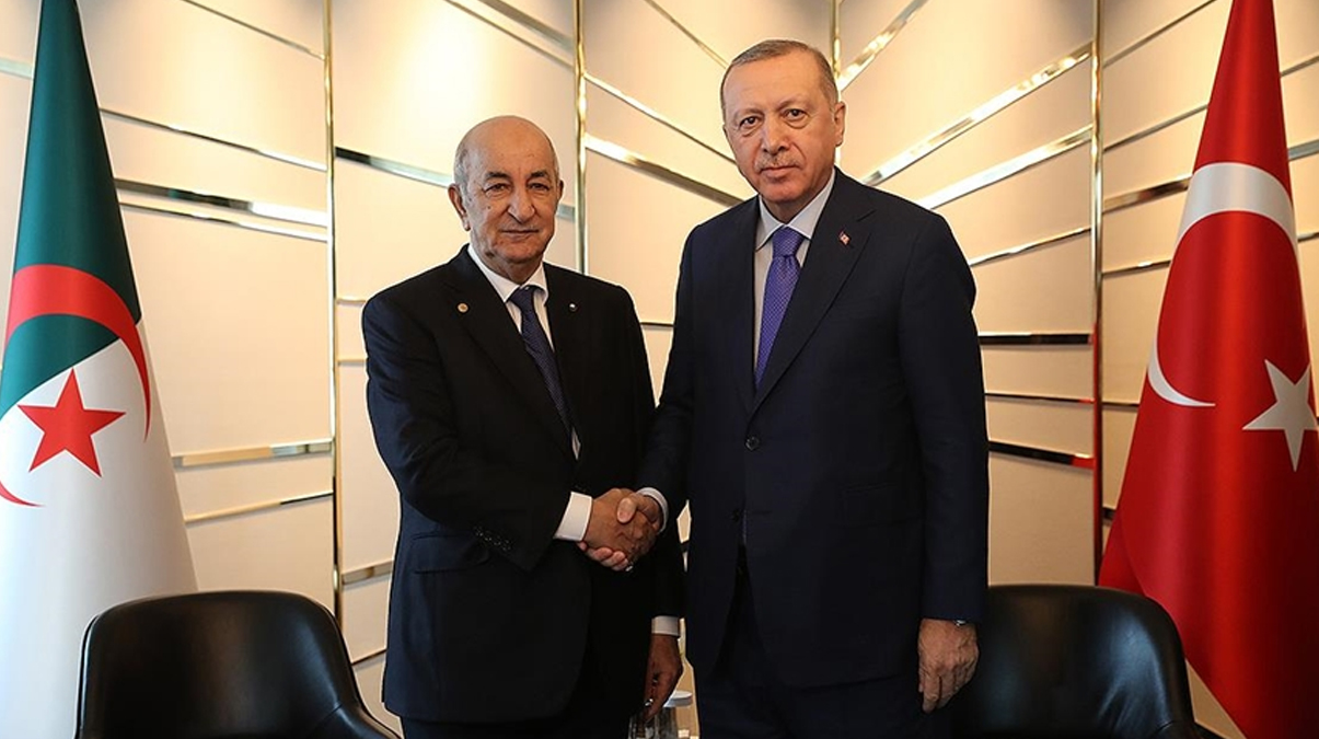 Cezayir Cumhurba�kan� Tebbun, An�tkabir'i ziyaret etti