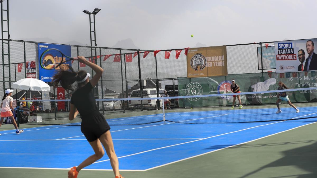 Cudi'de bir hayal gerek oldu! Cudi Cup Uluslararas Tenis Turnuvas...