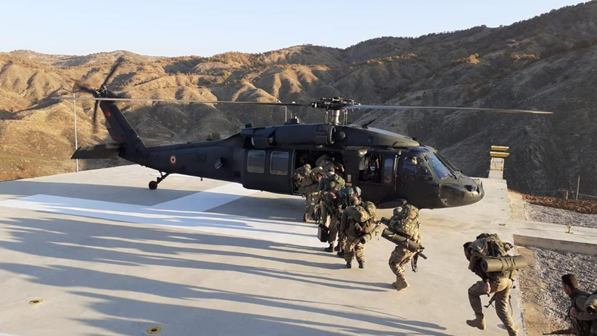 Ter�r�n kalbine yeni darbe! Eren Abluka-10 A�r� Da�� Operasyonu ba�lad�