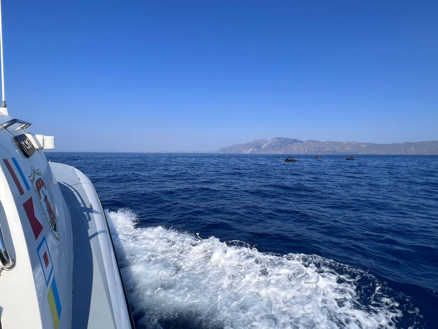 Mu�la a��klar�nda 65 g��men kurtar�ld�