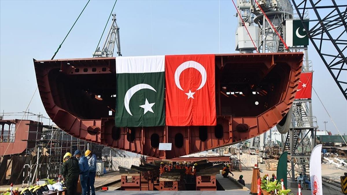 Pakistan MLGEM Projesi'nin nc gemisi yarn suyla buluacak