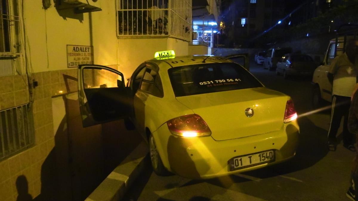 Adana'da ald ticari taksiyle kaza yapan kii yakaland