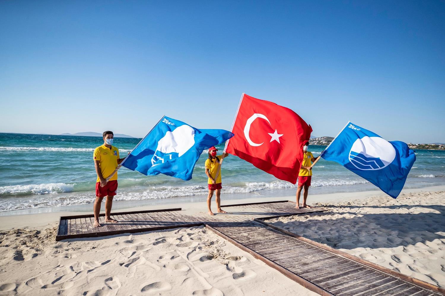 'Mavi bayrak'ta T�rkiye 2022 zirvesini koruyor! �d�ll� plaj say�s� 531'e y�kseldi