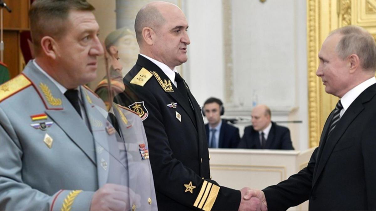 Rus ordusunda deprem: Putin ikisini birden grevden ald
