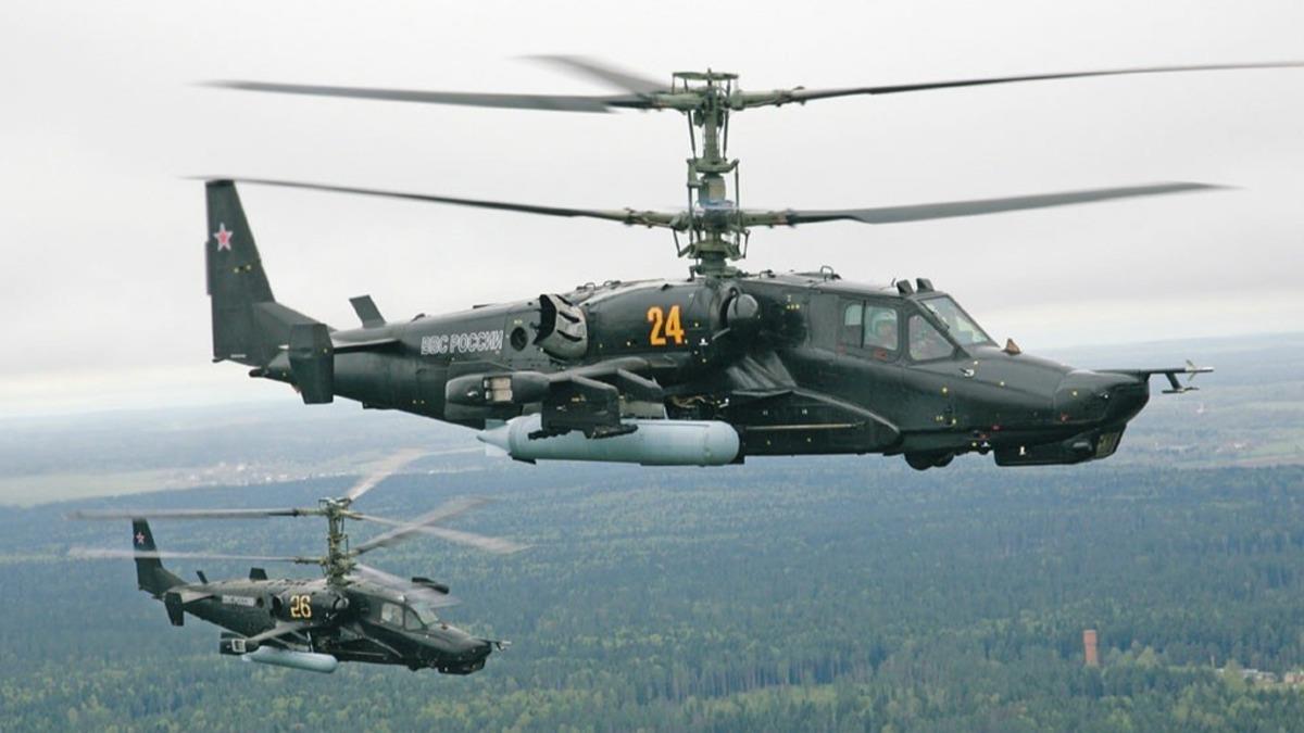 Byle duyurdular: Ka-52 ve Mi-28N ile komuta merkezleri vuruldu