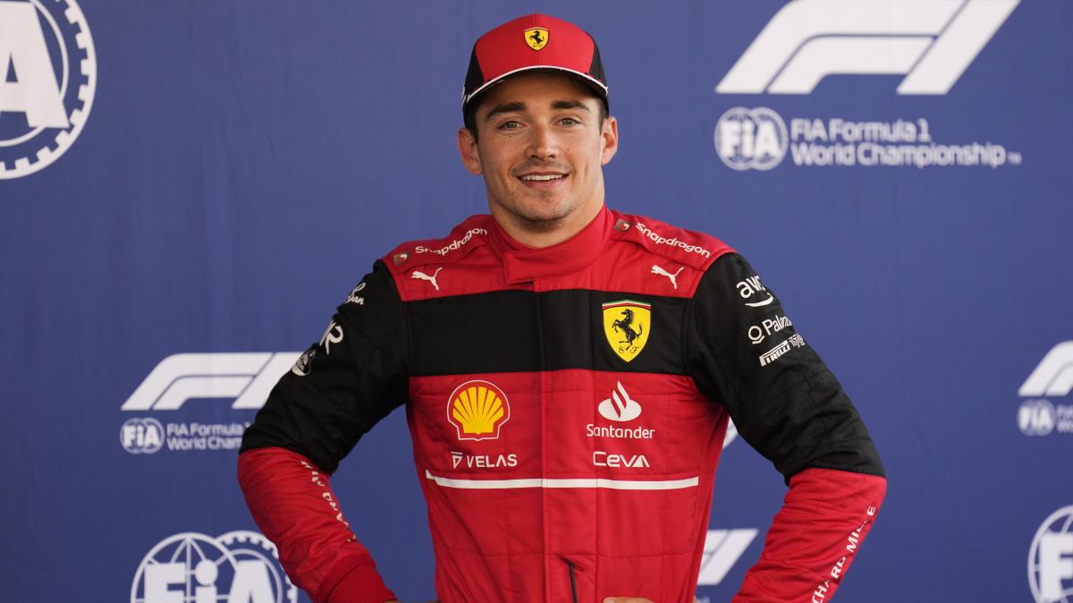 Charles Leclerc, F1 spanya Grand Prix'sinde ilk sradan balayacak
