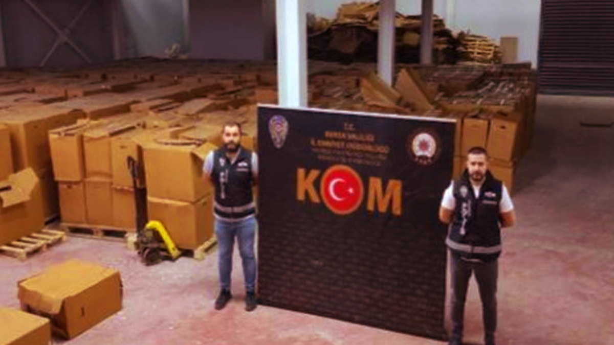 Bursa'da ele ge�irildi! Tek seferdeki en b�y�k miktar