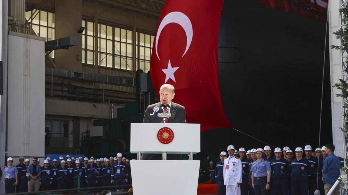 Bakan Erdoan tarih verdi: 6 adet yeni tip denizaltmz donanmamza kazandracaz