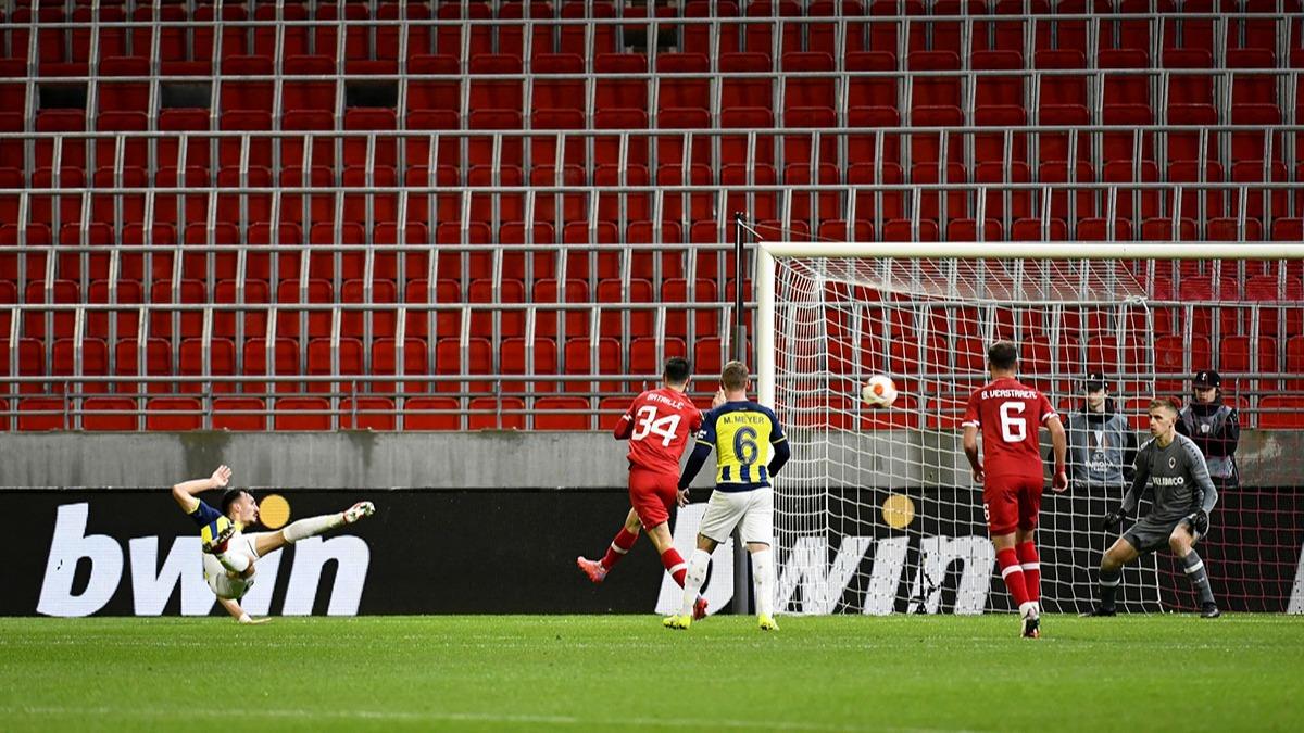 Avrupa Ligi'nde sezonun en gzel gol Mergim Berisha'dan
