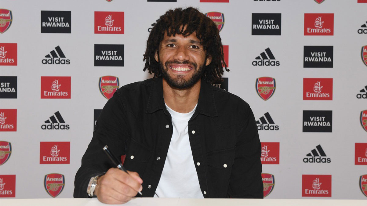 Muhammed Elneny'den 1+1 y�ll�k imza