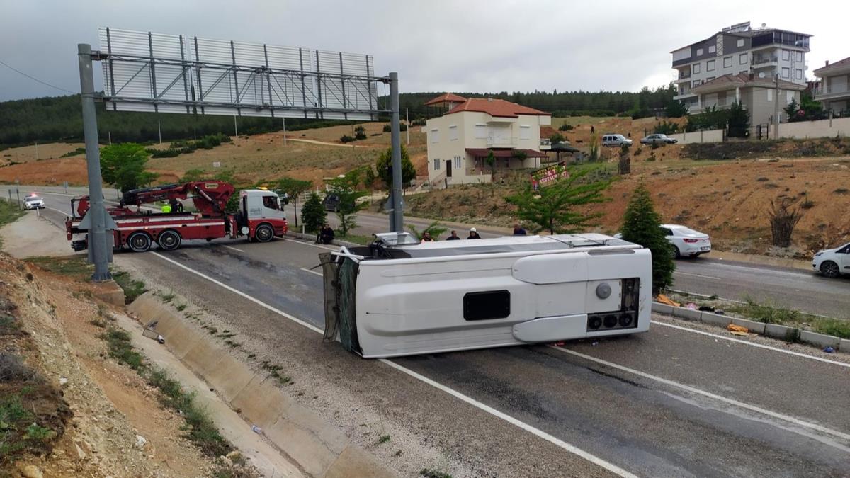 Antalya'da kaza: 22 yaral 