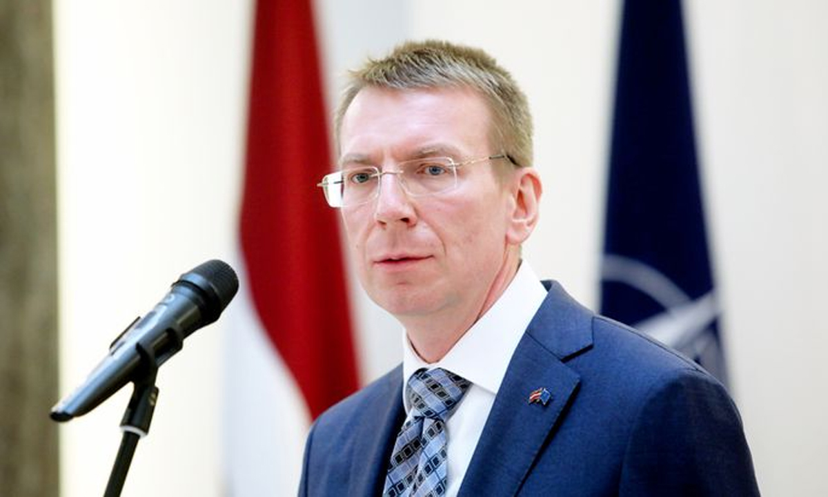 Rinkevics: T�rkiye, �sve� ve Finlandiya NATO i�in �nemli