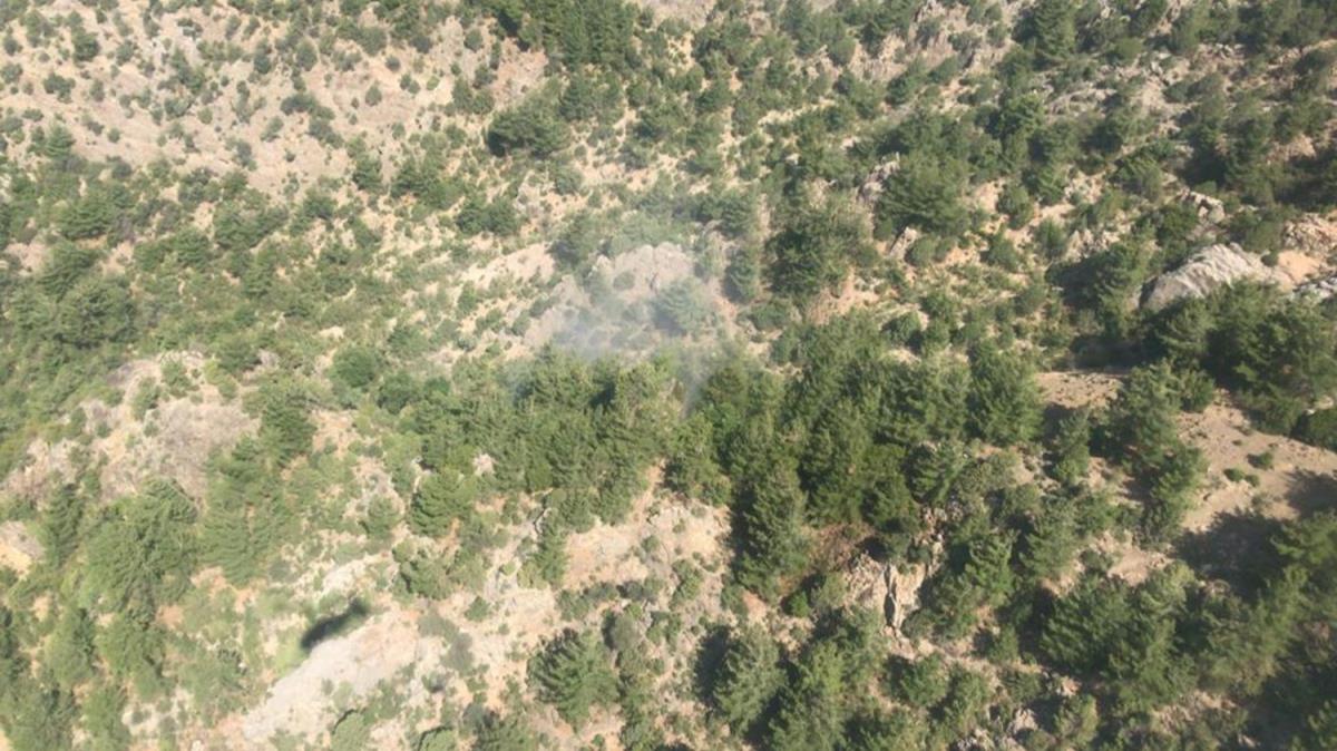 Kozan'daki orman yangn kontrol altnda