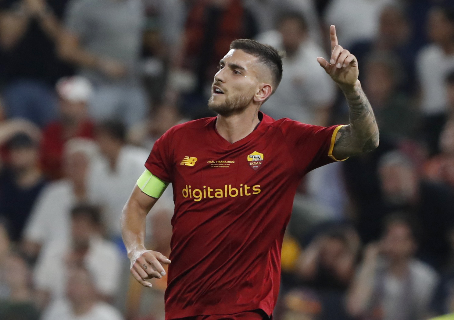 Lorenzo Pellegrini, UEFA Avrupa Konferans Ligi'nde sezonun oyuncusu se�ildi