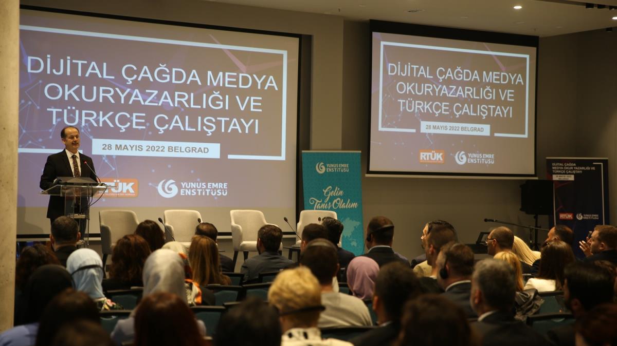 Srbistan'da 'Dijital ada Medya Okuryazarl ve Trke altay'