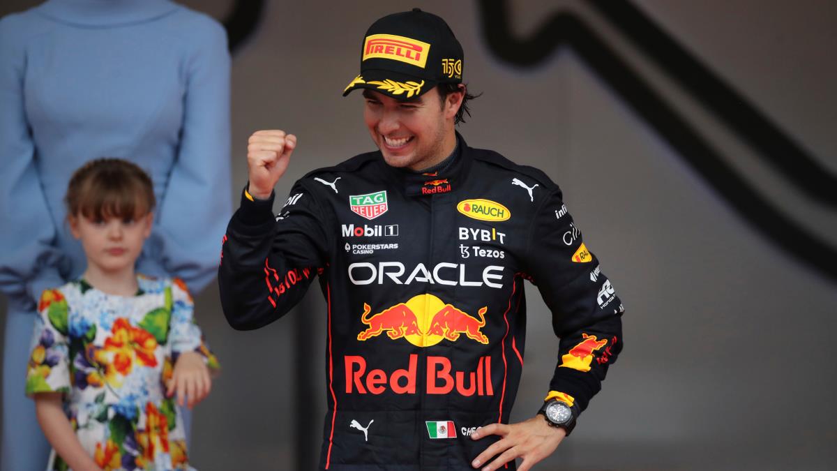 Monako Grand Prix'sinde zafer Sergio Perez'in