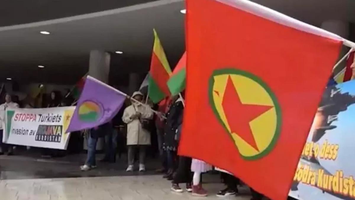 Terr rgt PKK yandalar Stockholm'de ortaya kt!
