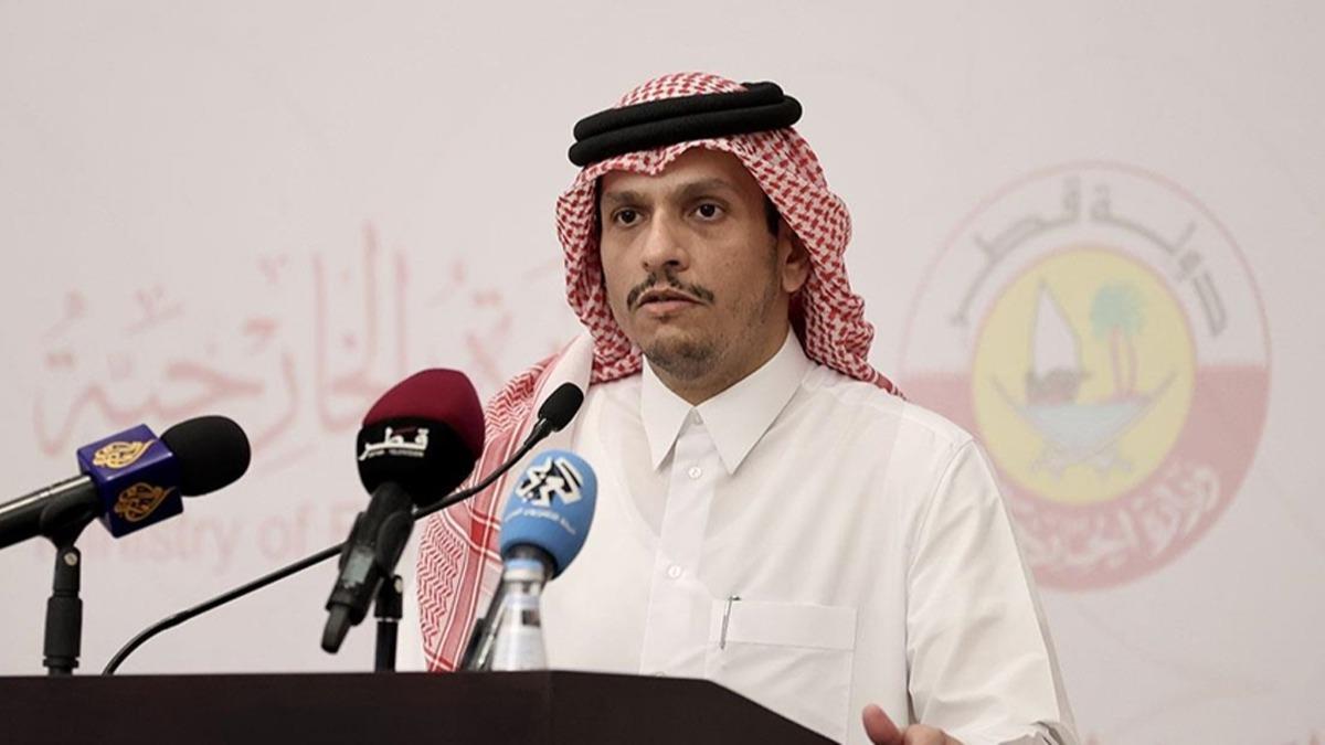 Katar'dan srail'e sert tepki: iddetle knyoruz