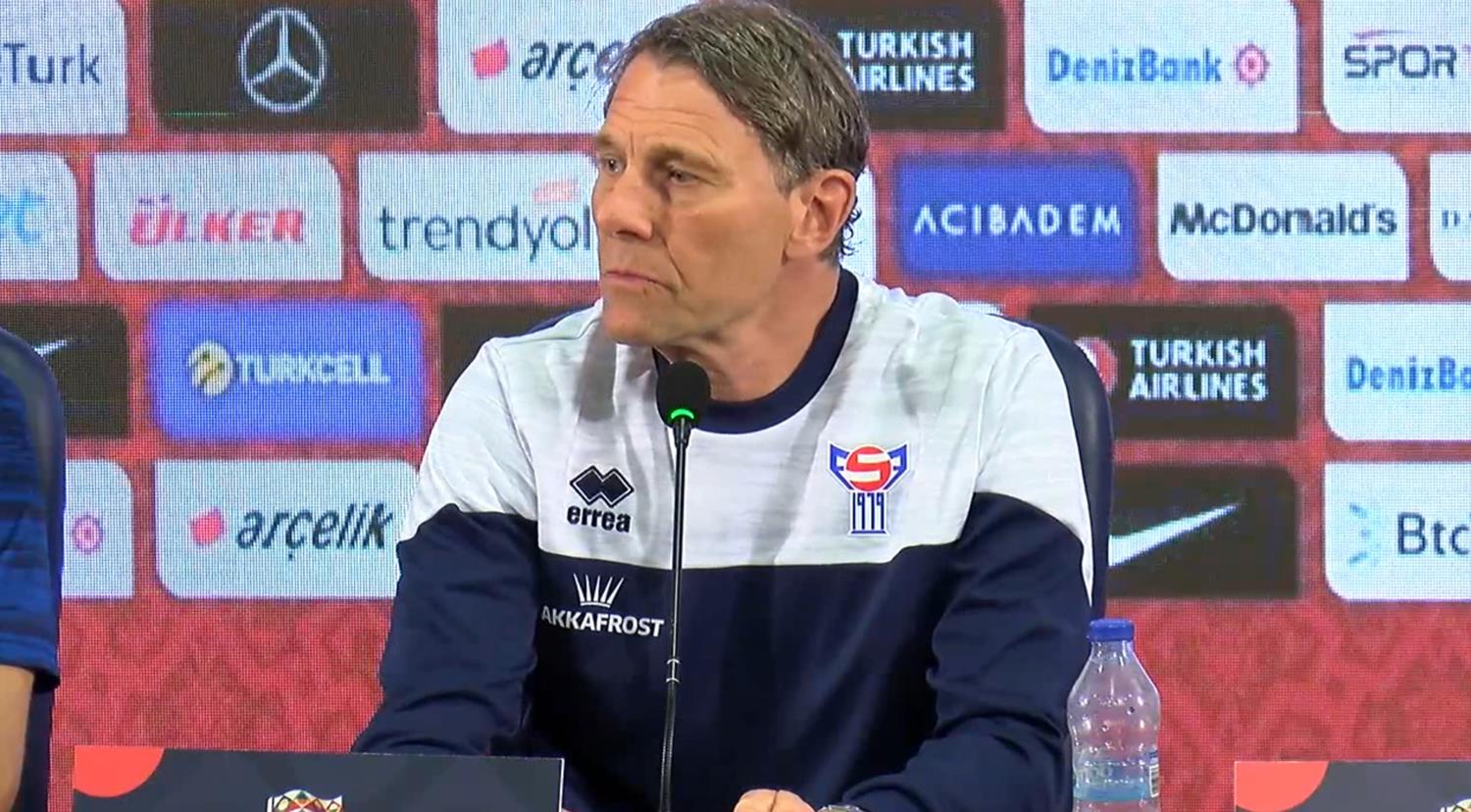 Hakan Ericson: Bizim i�in T�rkiye'ye kar�� oynamak �ok b�y�k bir keyif