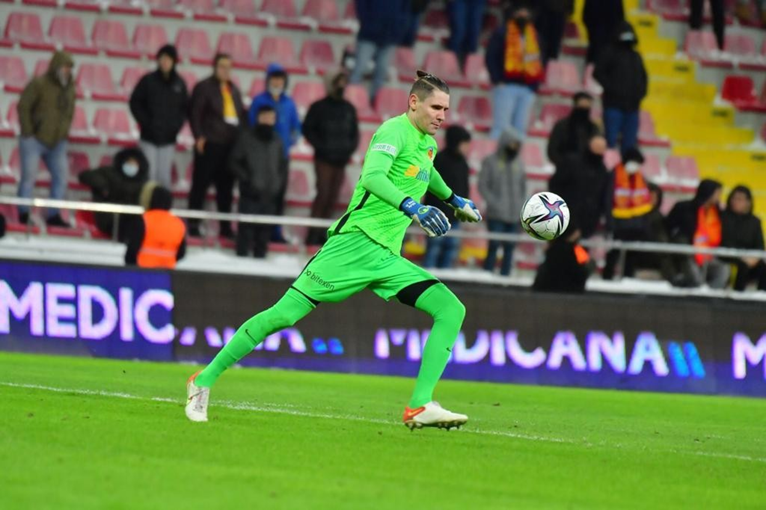 Kayserispor'da 4 kaleci 61 gol yedi