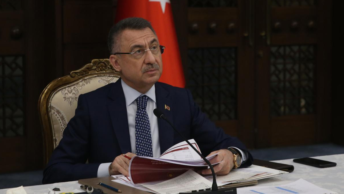 Cumhurba�kan� Yard�mc�s� Oktay ba�kanl���nda, e-Ticaret D�zenleme Tasla�� toplant�s� yap�ld�