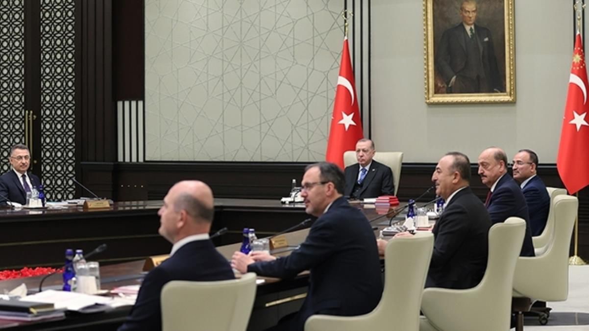 Cumhurba�kanl��� Kabine Toplant�s� sona erdi