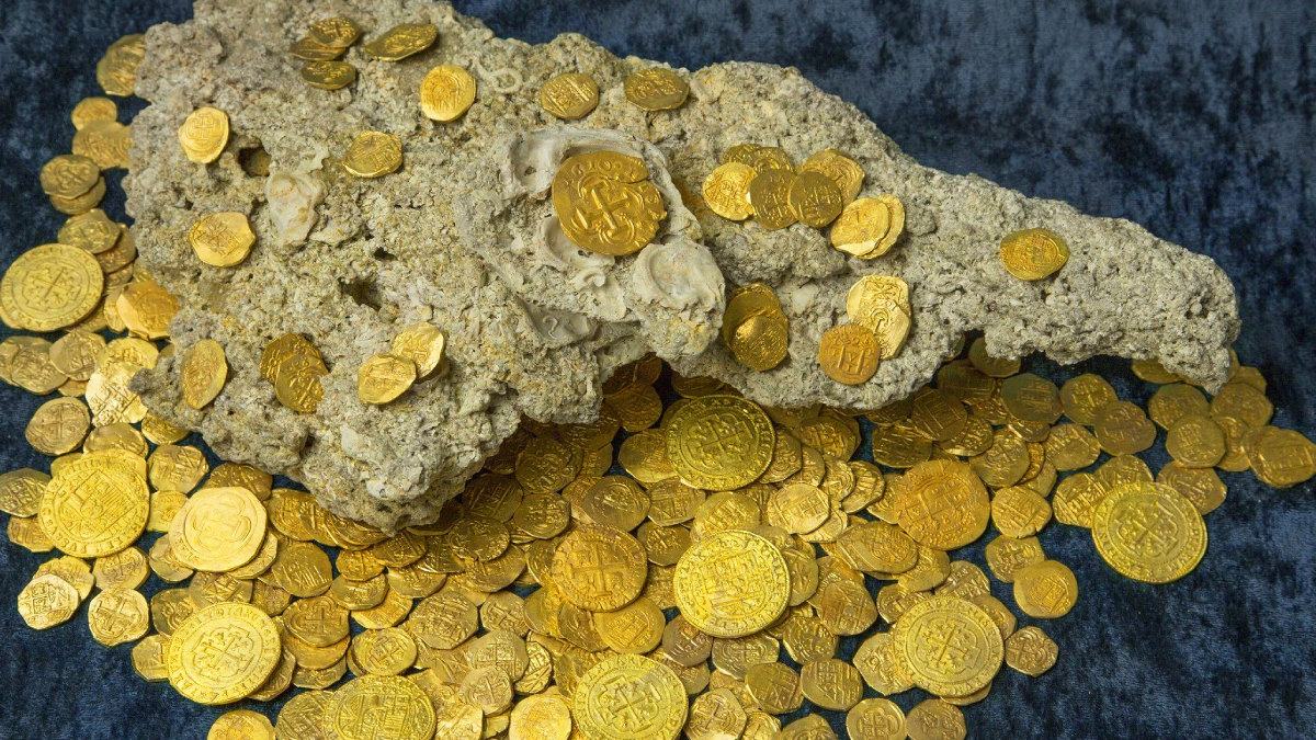 18 milyar dolar de�erinde! ��i z�mr�t ve alt�n dolu: B�yle g�r�nt�lendi