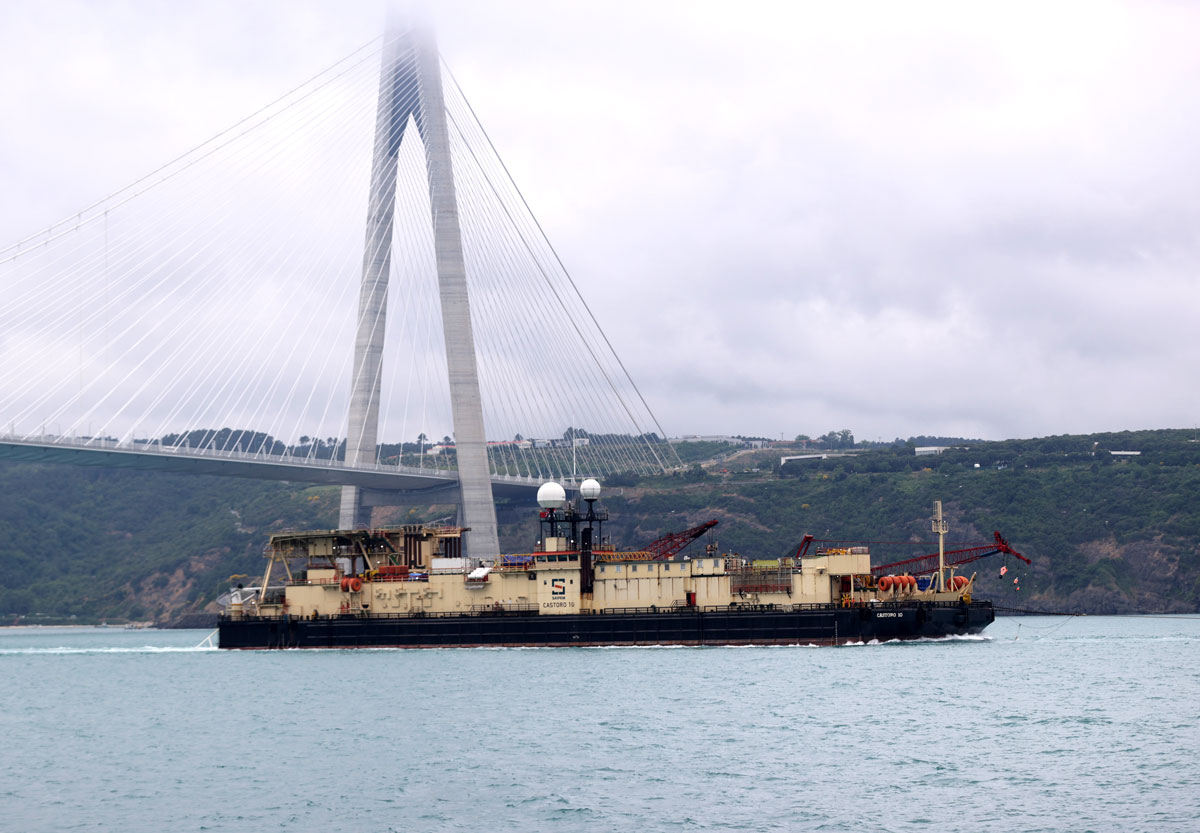 Karadeniz'de do�al gaz rezervi! 'Boru d��eme i�lemi' ba�l�yor