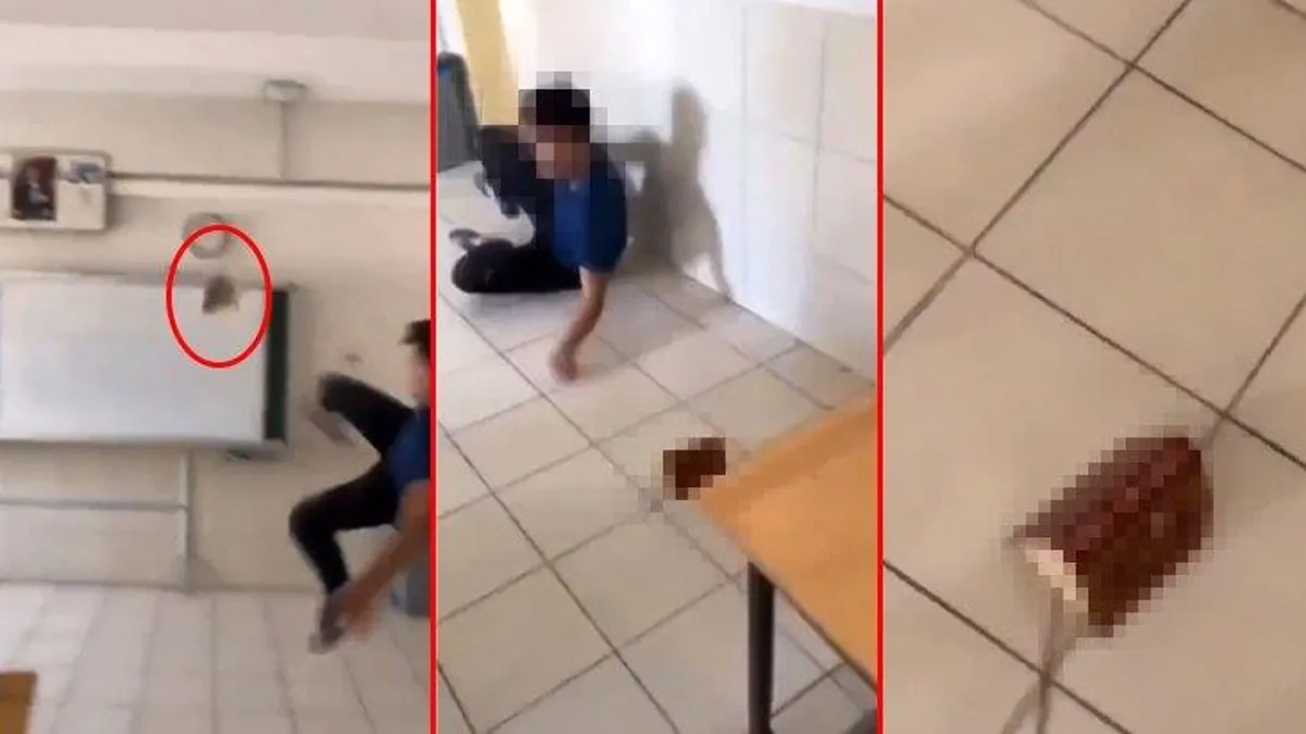 Kur'an-� Kerim'e tekme atm��lard�... 3 ��renciye verilen ceza belli oldu