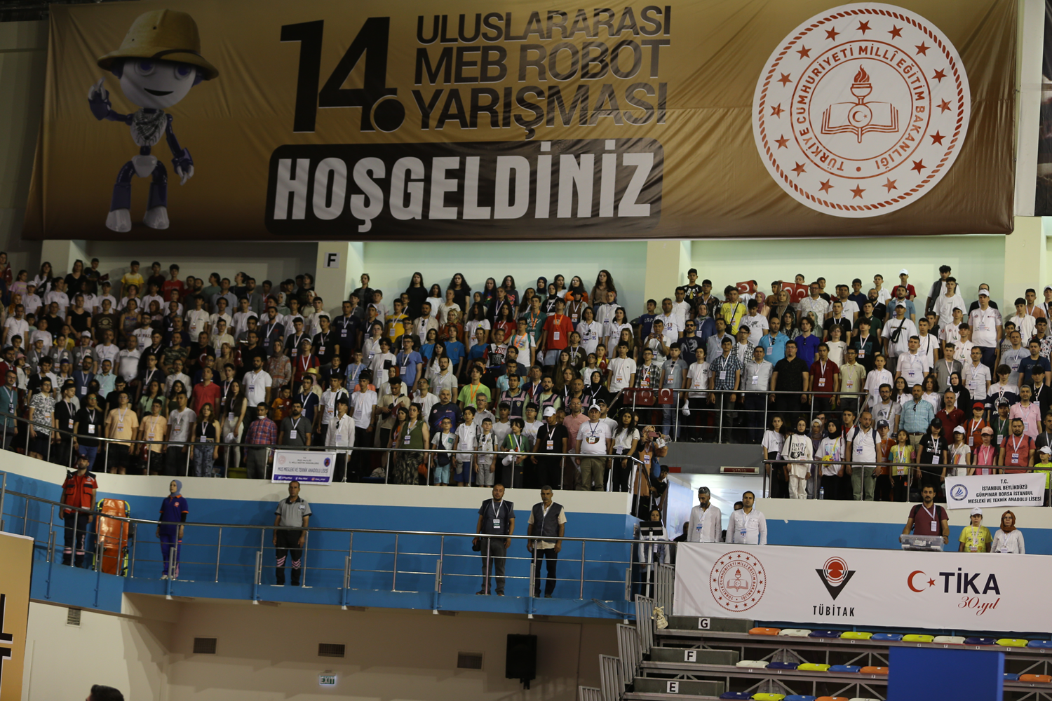 �anl�urfa'da 14. Uluslararas� Milli E�itim Bakanl��� Robot Yar��mas� d�zenlendi