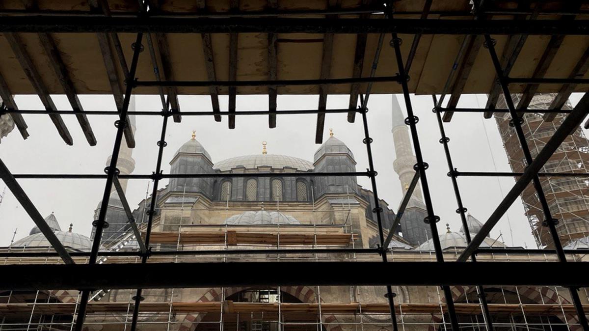 Mimar Sinan'n 'aheseri'... Byk bir titizlikle restore ediliyor 