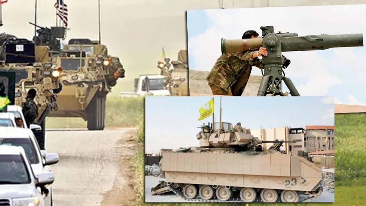 ABD, terr rgt PKK/YPG'yi silahla donatt: Bir F-16 vermemiler