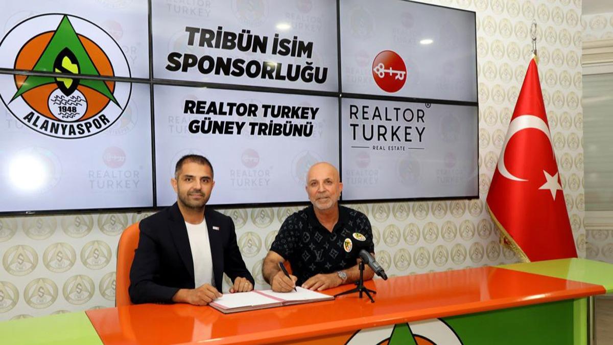Realtor Turkey, Alanyaspor'a tribn isim sponsoru oldu