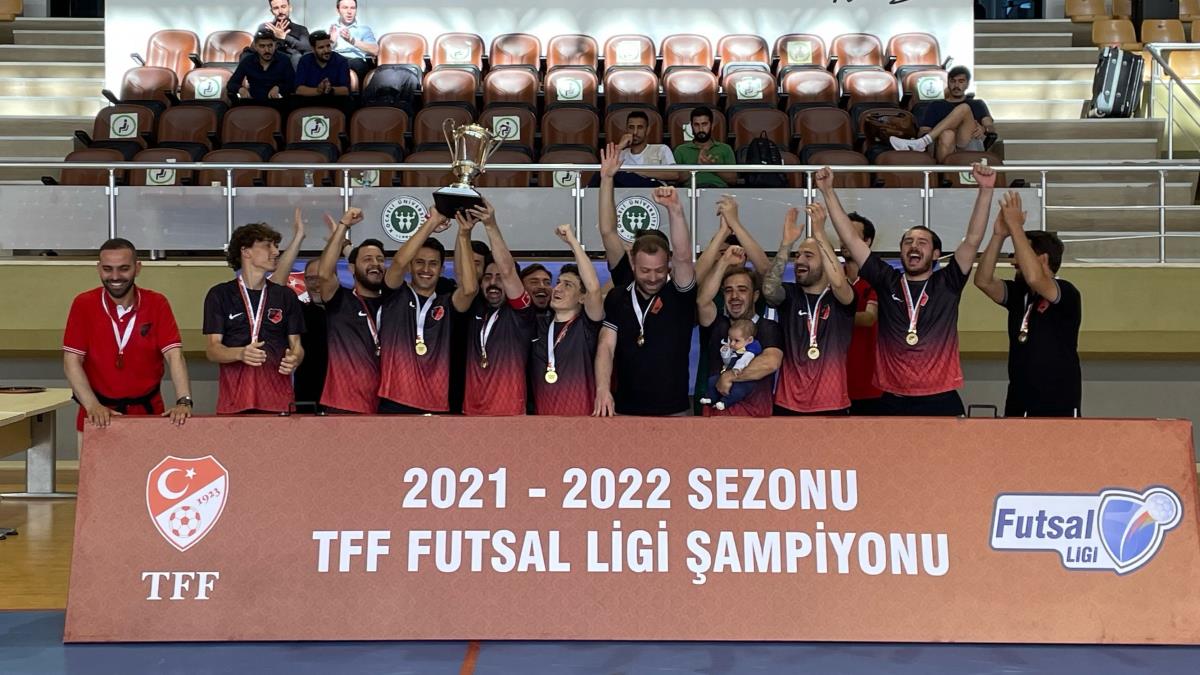 ili, TFF Futsal Ligi'nde ampiyon oldu