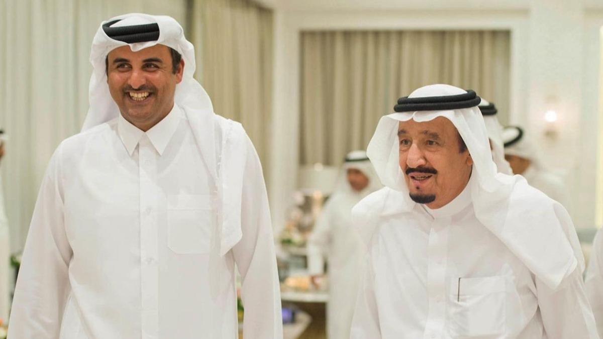 Suudi Arabistan Kral Abdulaziz'den Katar Emiri Al Sani'ye mektup