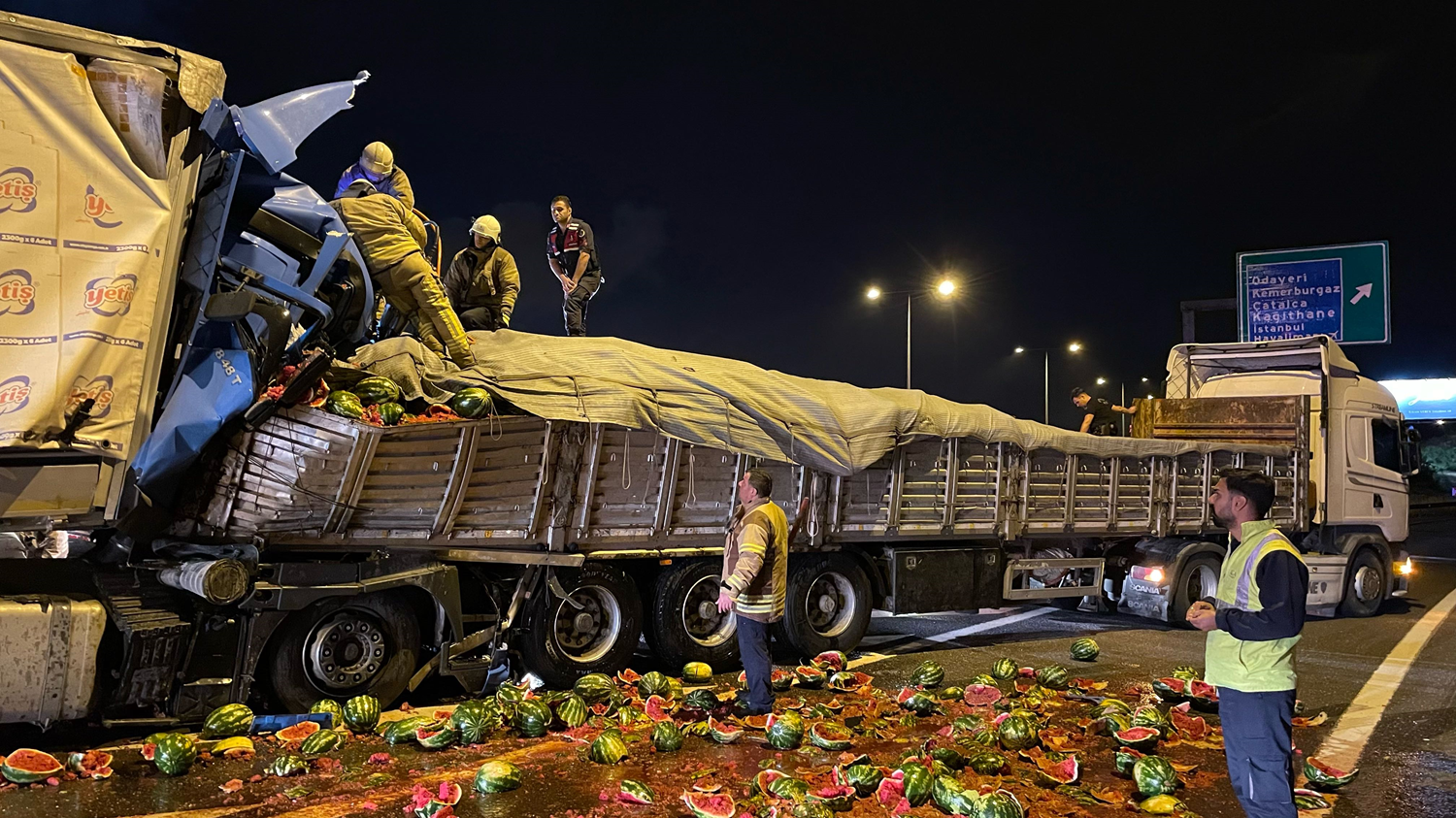 Kuzey Marmara Otoyolu'nda kaza: 1 �l�