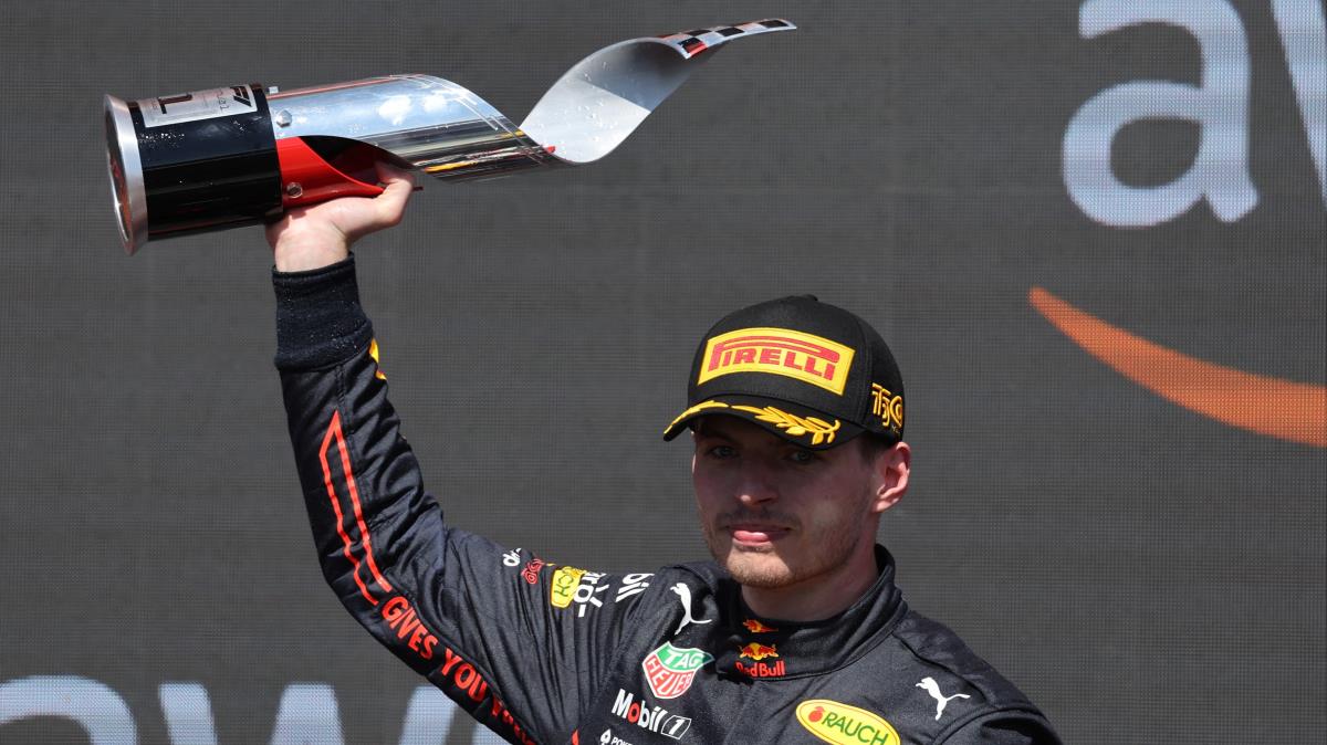 F1 Kanada Grand Prix'sinde zafer Max Verstappen'in