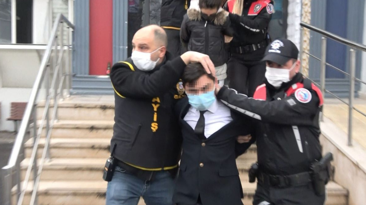 Gecelik giydirip i�kence yapanlar hakim kar��s�nda