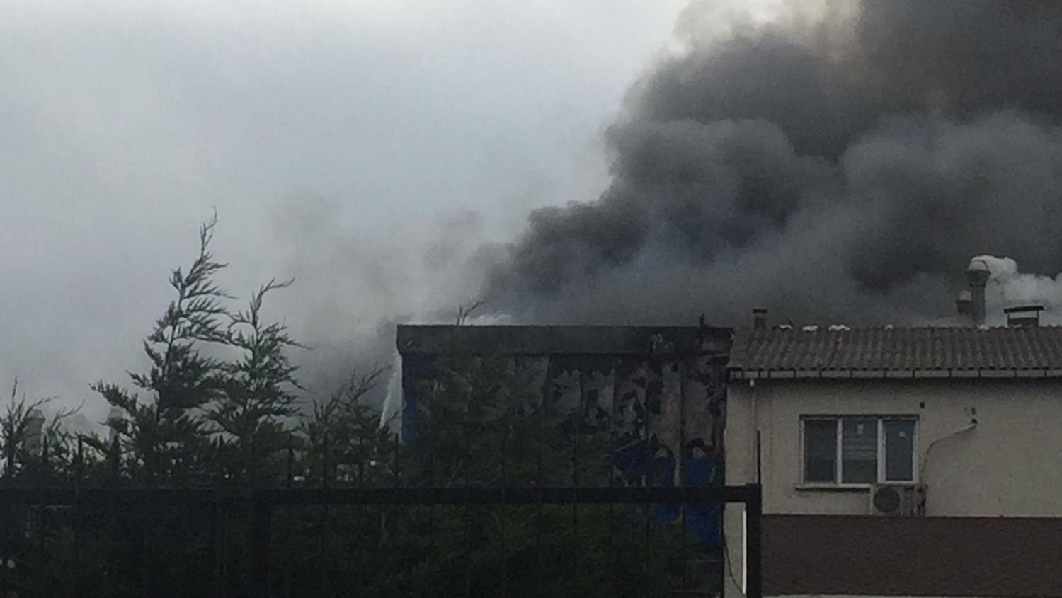 Kocaeli'de kimya fabrikas�nda ��kan yang�n s�nd�r�ld�