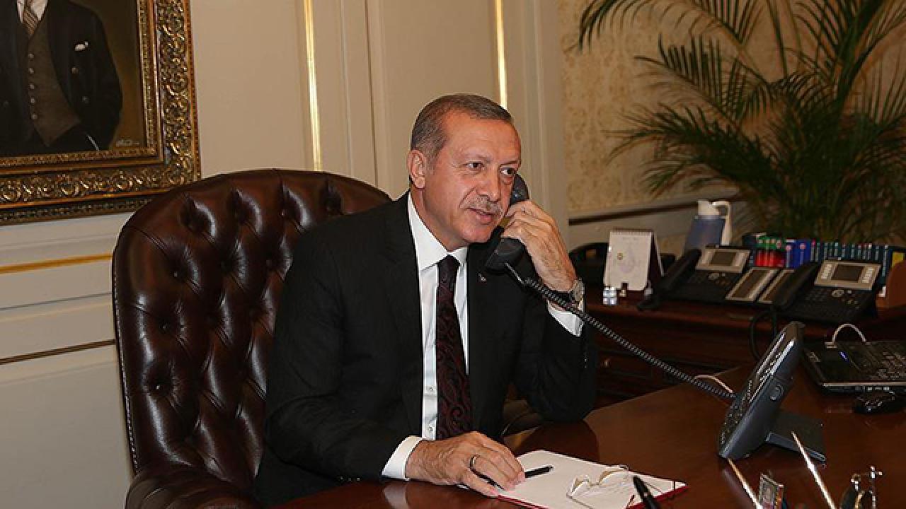 Cumhurba�kan� Erdo�an, Estonya Ba�bakan� Kaja Kallas ile bir telefon g�r��mesi ger�ekle�tirdi